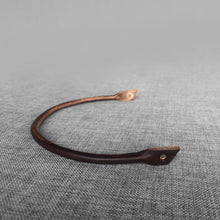 Charger l'image dans la galerie, Frontal cuir rond sur mesure