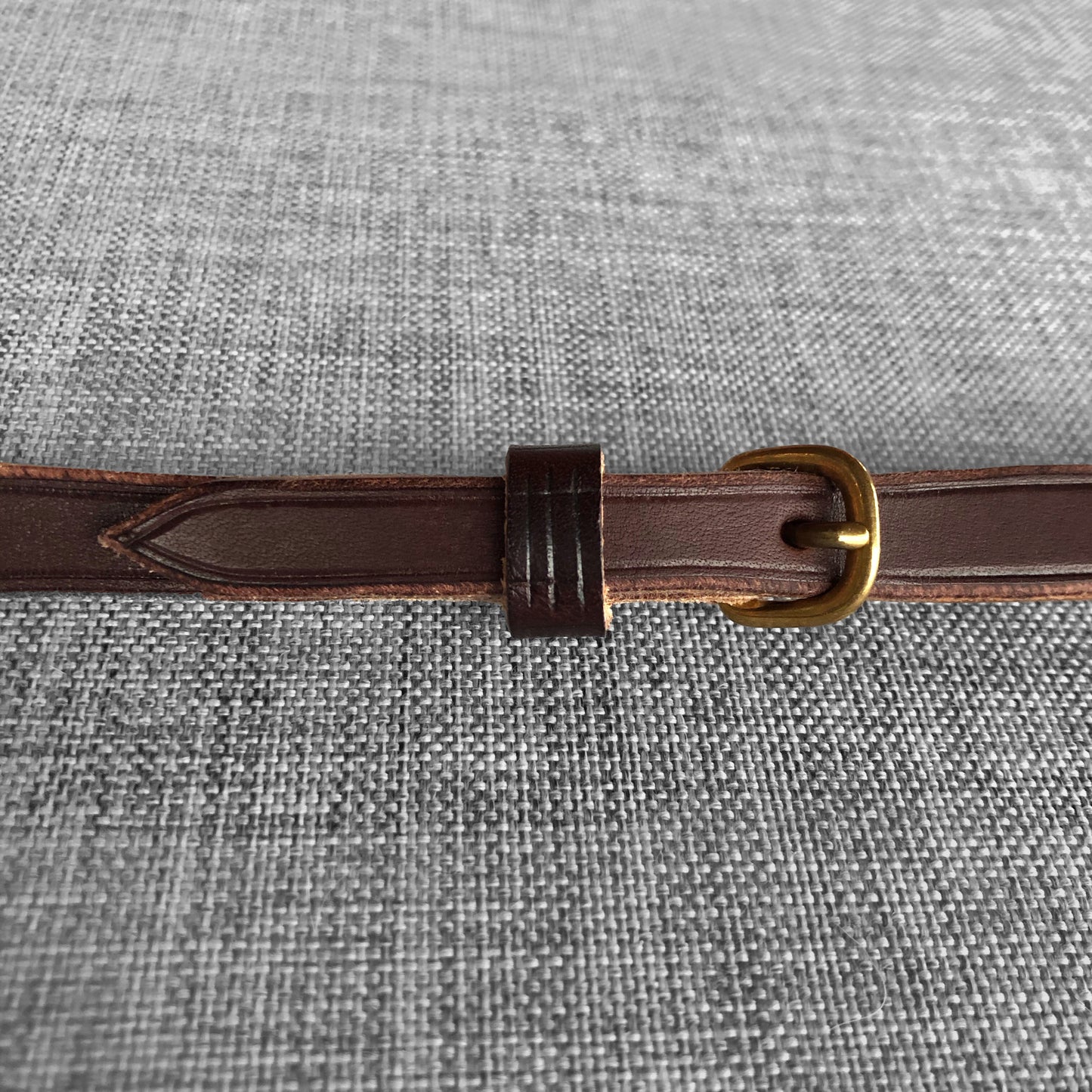 Rênes précision avec arrêtoirs marron