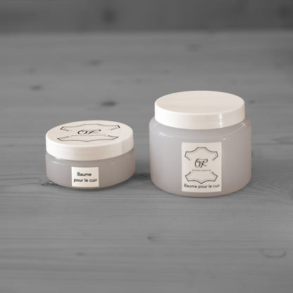 Baume nourrissant pour cuir