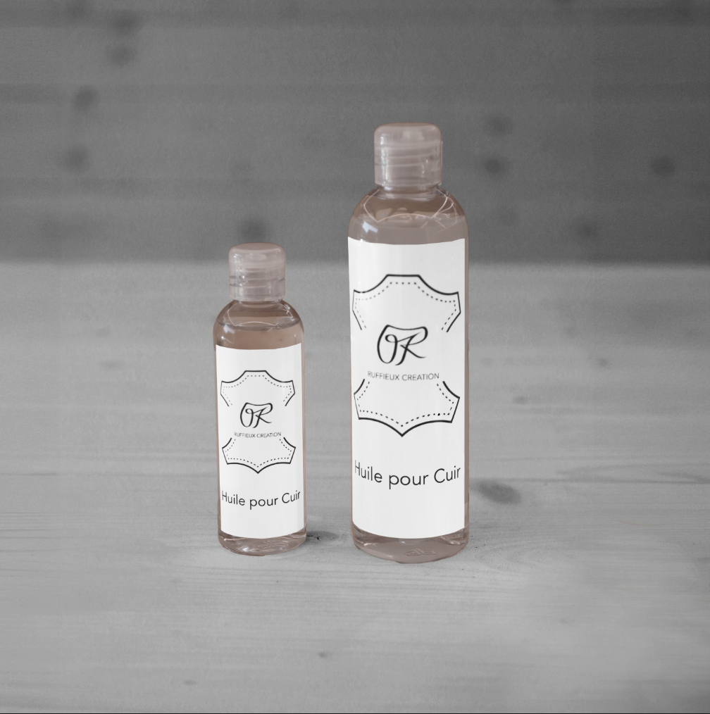 Huile pour cuir