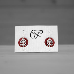 Boucles d'oreilles arbre de vie